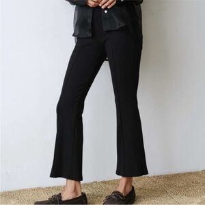 DONNI Rib Kick Flare - Black Large